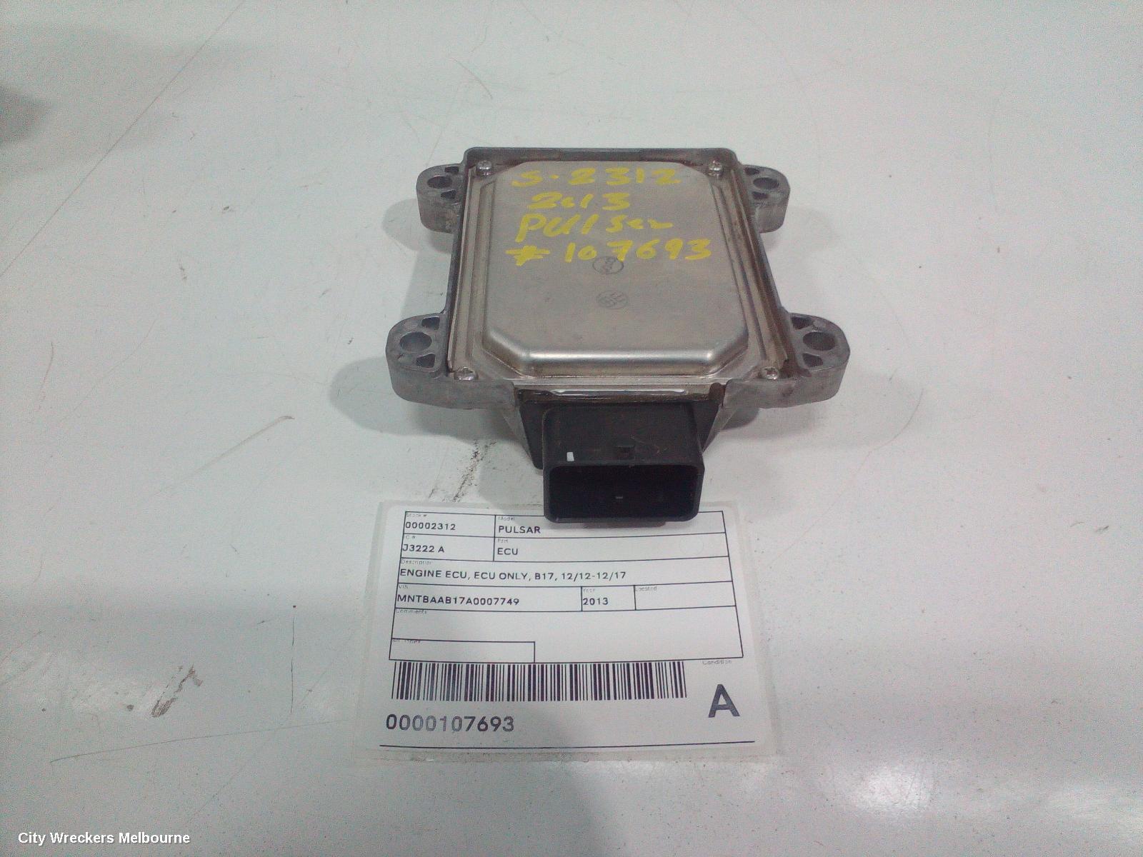 NISSAN PULSAR 2013 Ecu