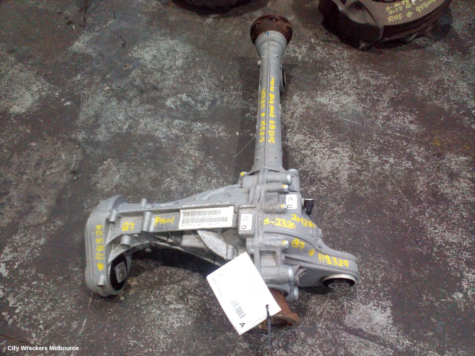 AUDI Q7 2012 Differential Centre