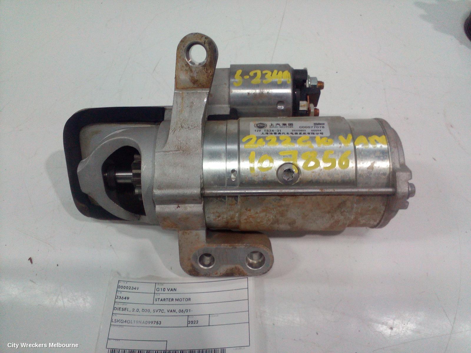 LDV G10 2022 Starter