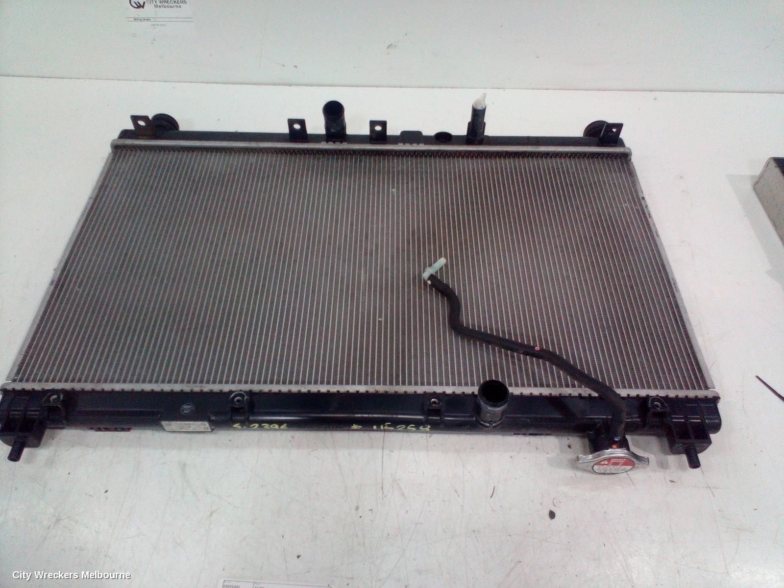 HONDA JAZZ 2016 Radiator