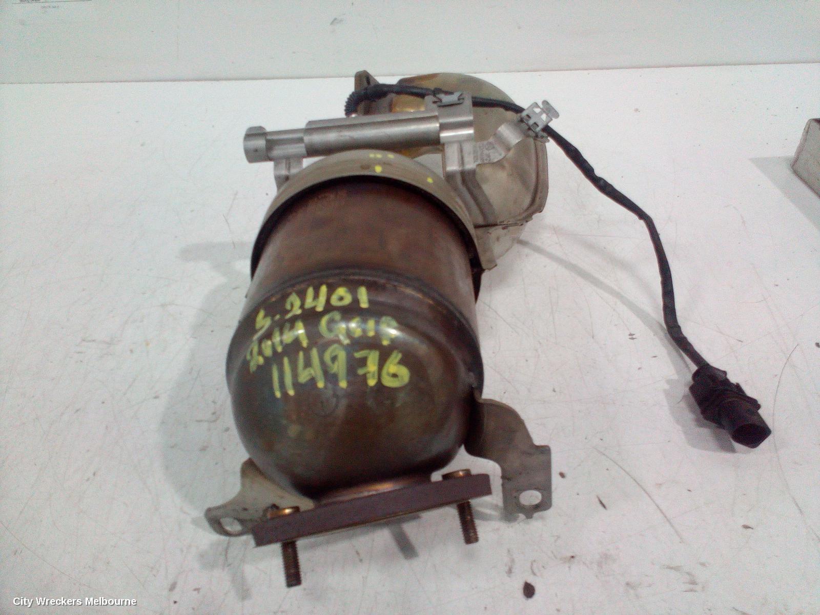 VOLKSWAGEN GOLF 2014 Catalytic Converter