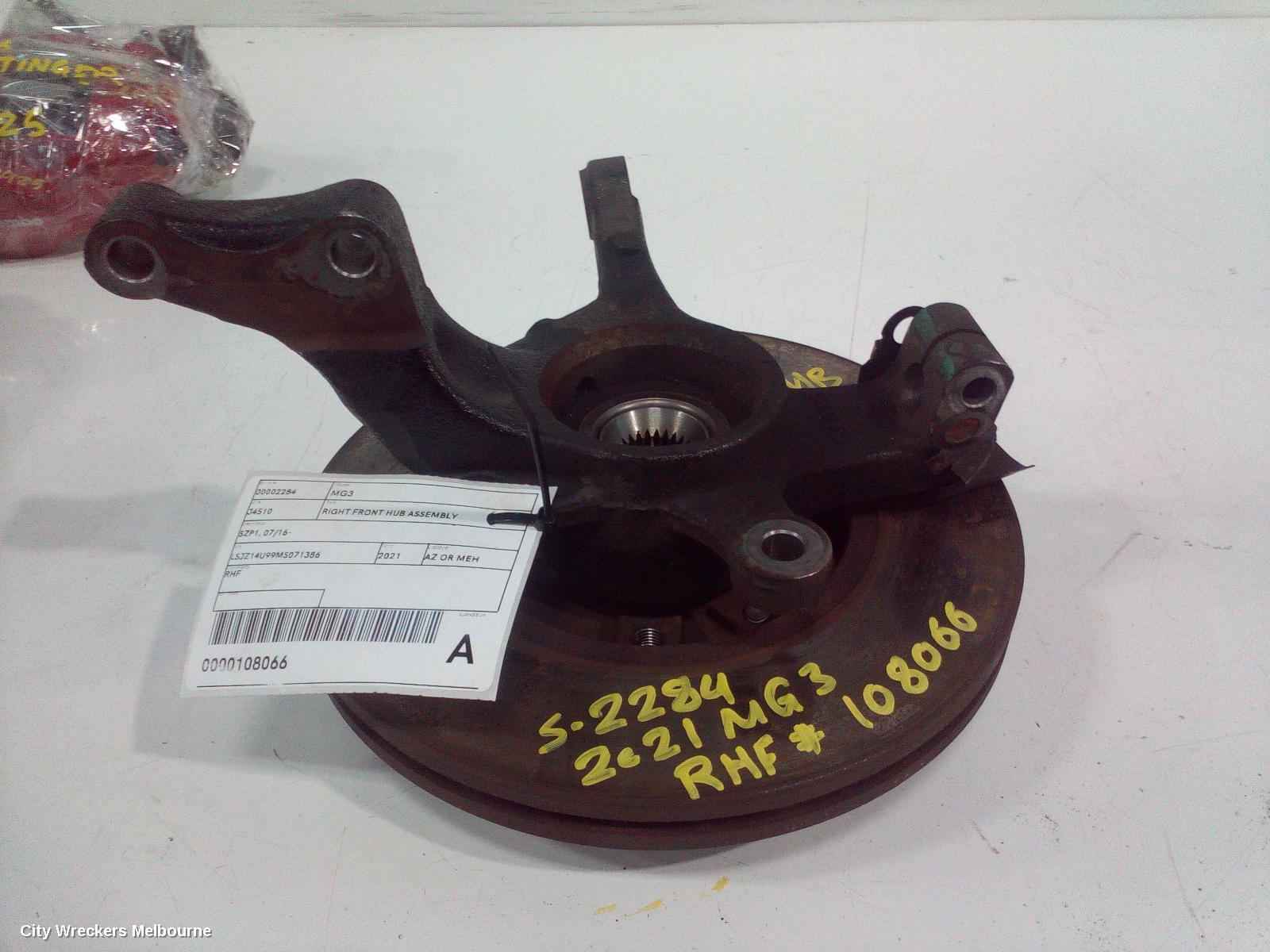 MG MG3 2021 Right Front Hub Assembly