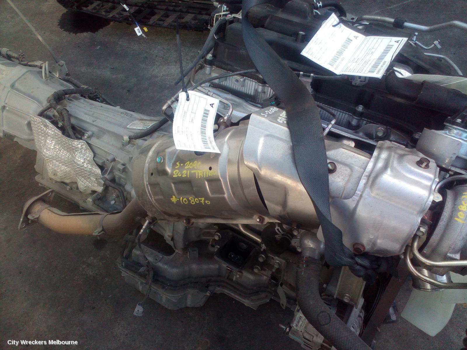 MITSUBISHI TRITON 2021 Particulate Filter/Dpf