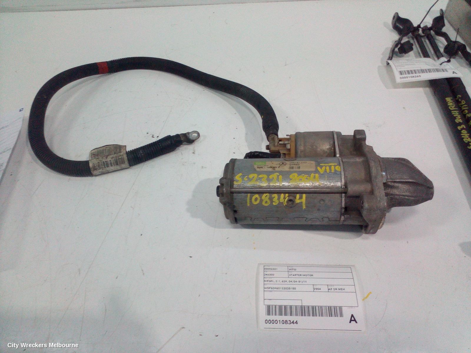 MERCEDES VITO 2004 Starter