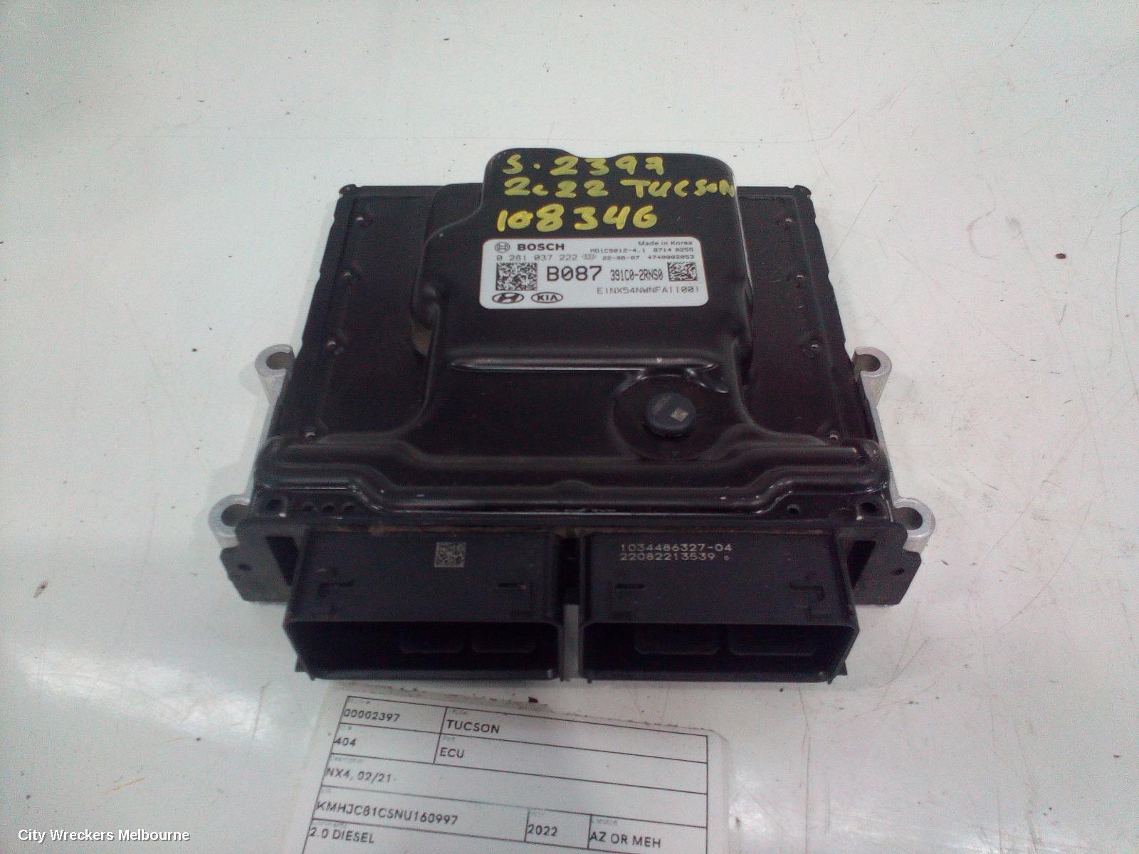 HYUNDAI TUCSON 2022 Ecu