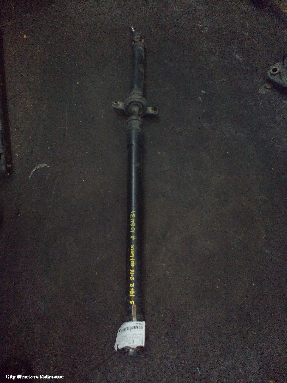 SUBARU OUTBACK 2016 Rear Drive Shaft