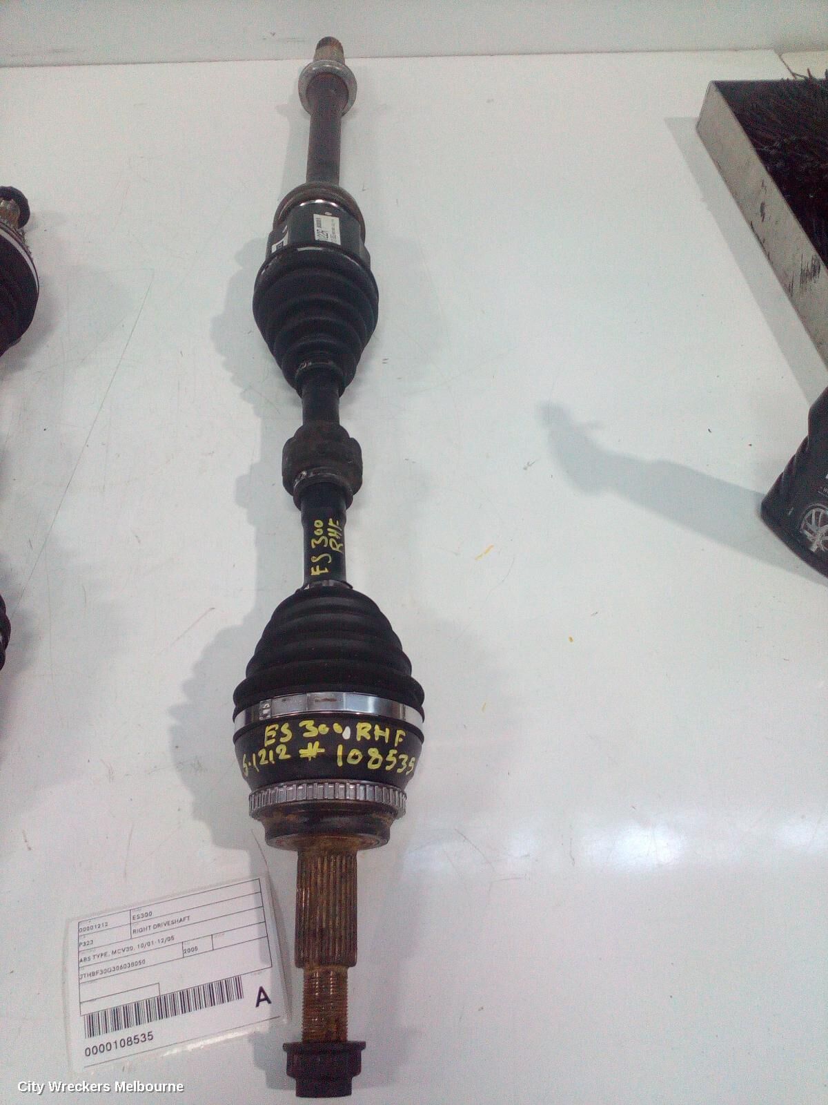 LEXUS ES300 (92-05) 2005 Right Driveshaft