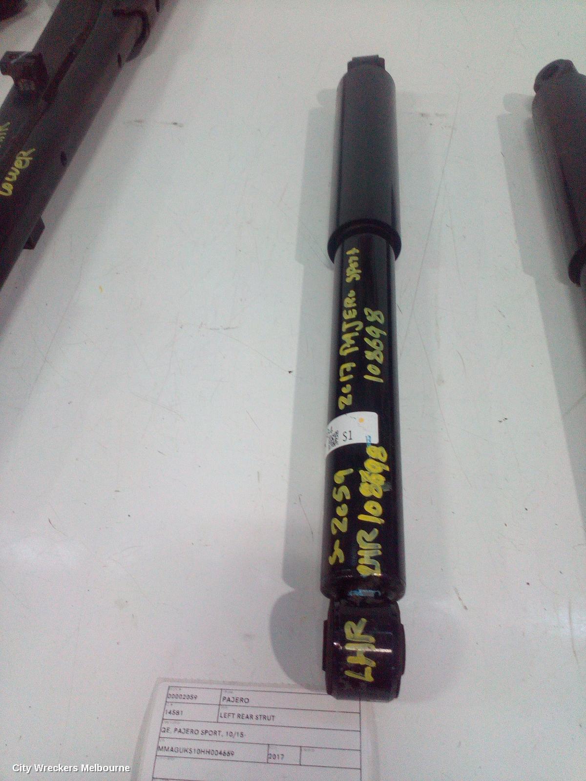 MITSUBISHI PAJERO 2017 Left Rear Strut