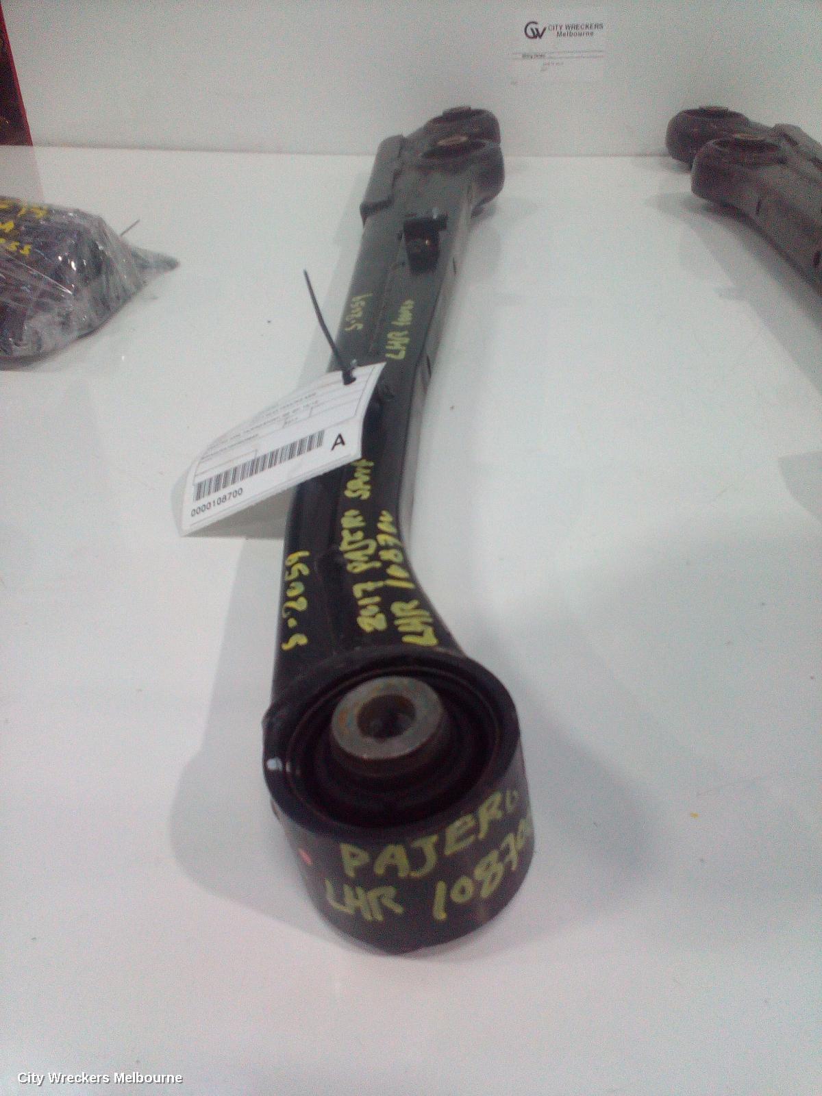 MITSUBISHI PAJERO 2017 Left Rear Trailing Arm
