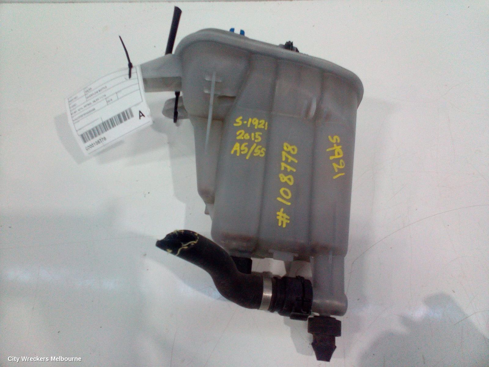 AUDI A5 2015 Overflow Bottle