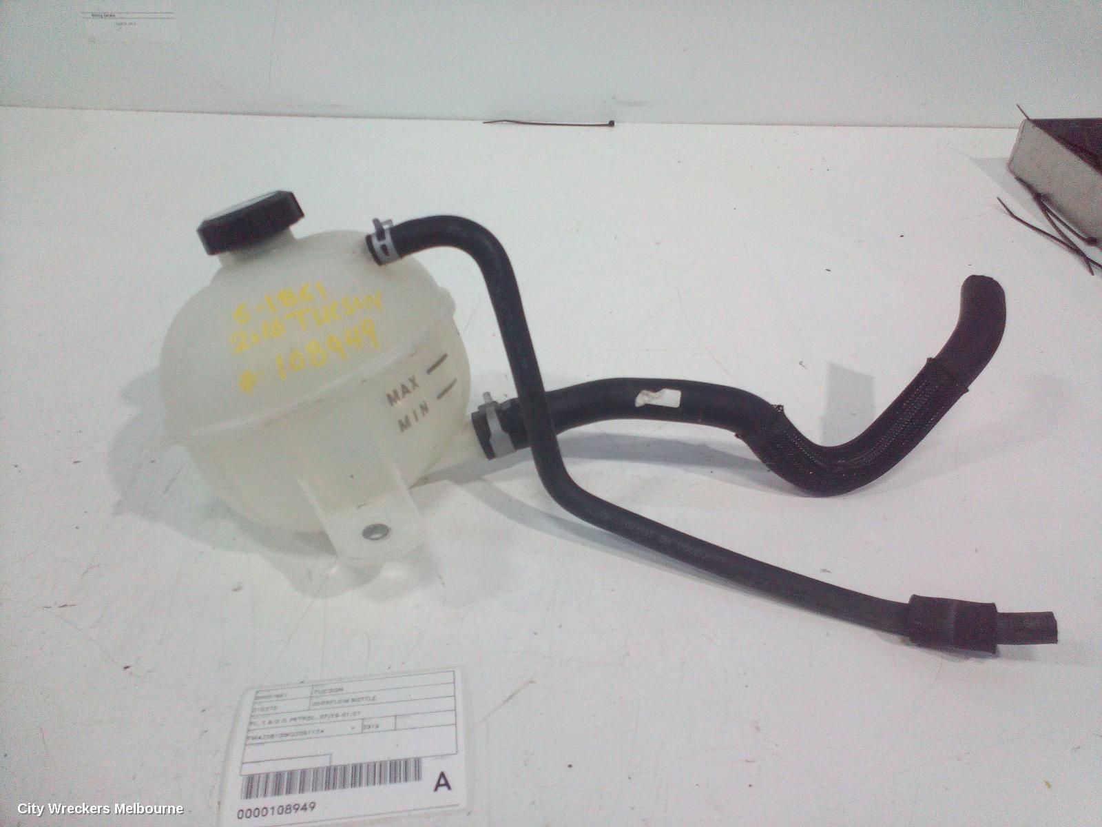 HYUNDAI TUCSON 2016 Overflow Bottle
