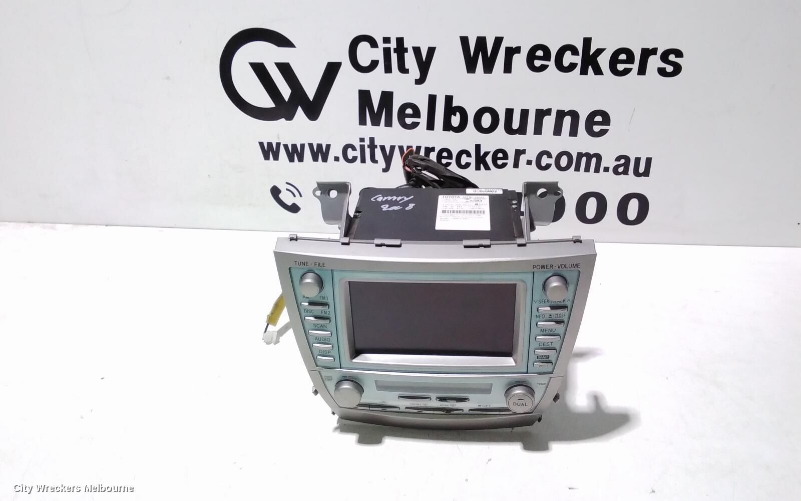 TOYOTA CAMRY 2008 Radio/Cd/Dvd/Sat/Tv