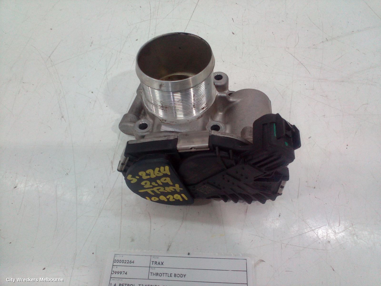 HOLDEN TRAX 2019 Throttle Body