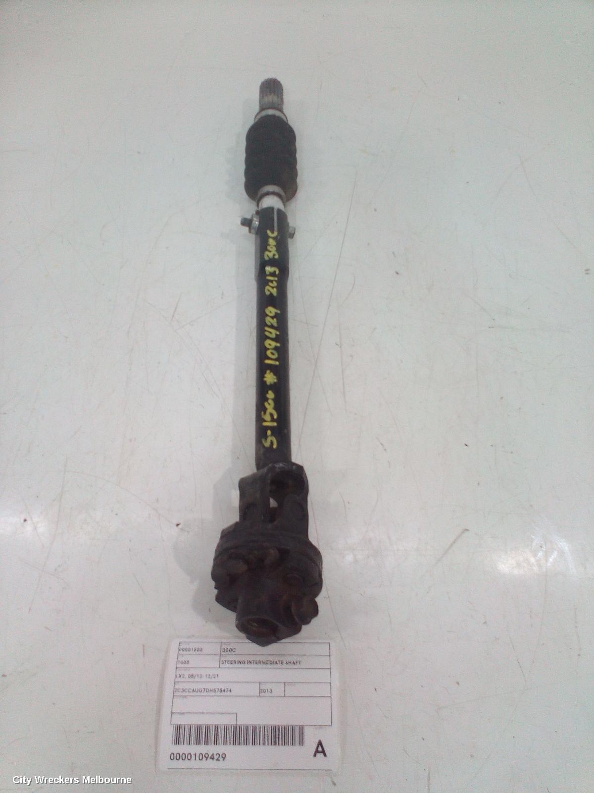 CHRYSLER 300C 2013 STEERING_INTERMEDIATE_SHAFT