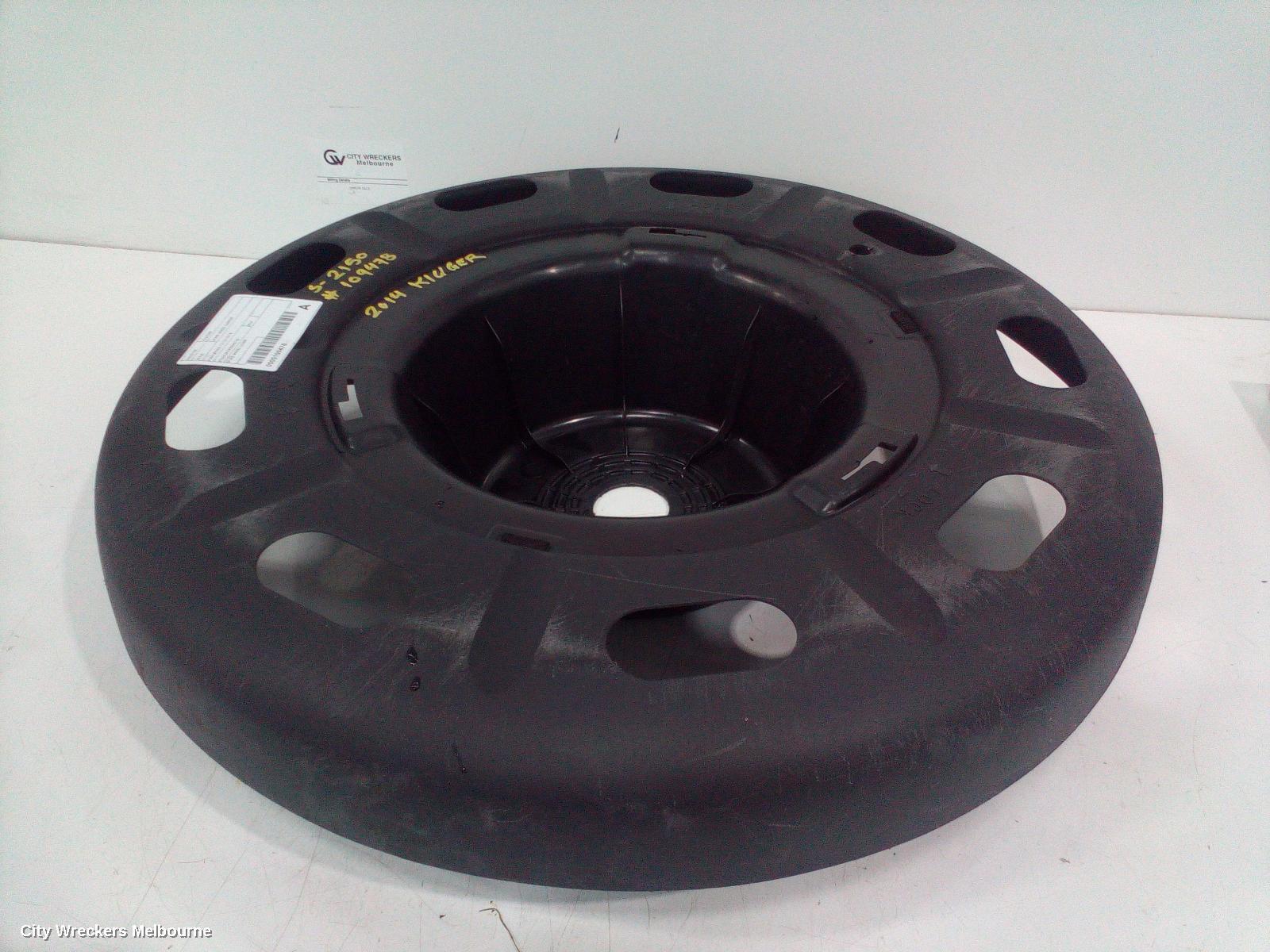TOYOTA KLUGER 2014 Spare Wheel Carrier