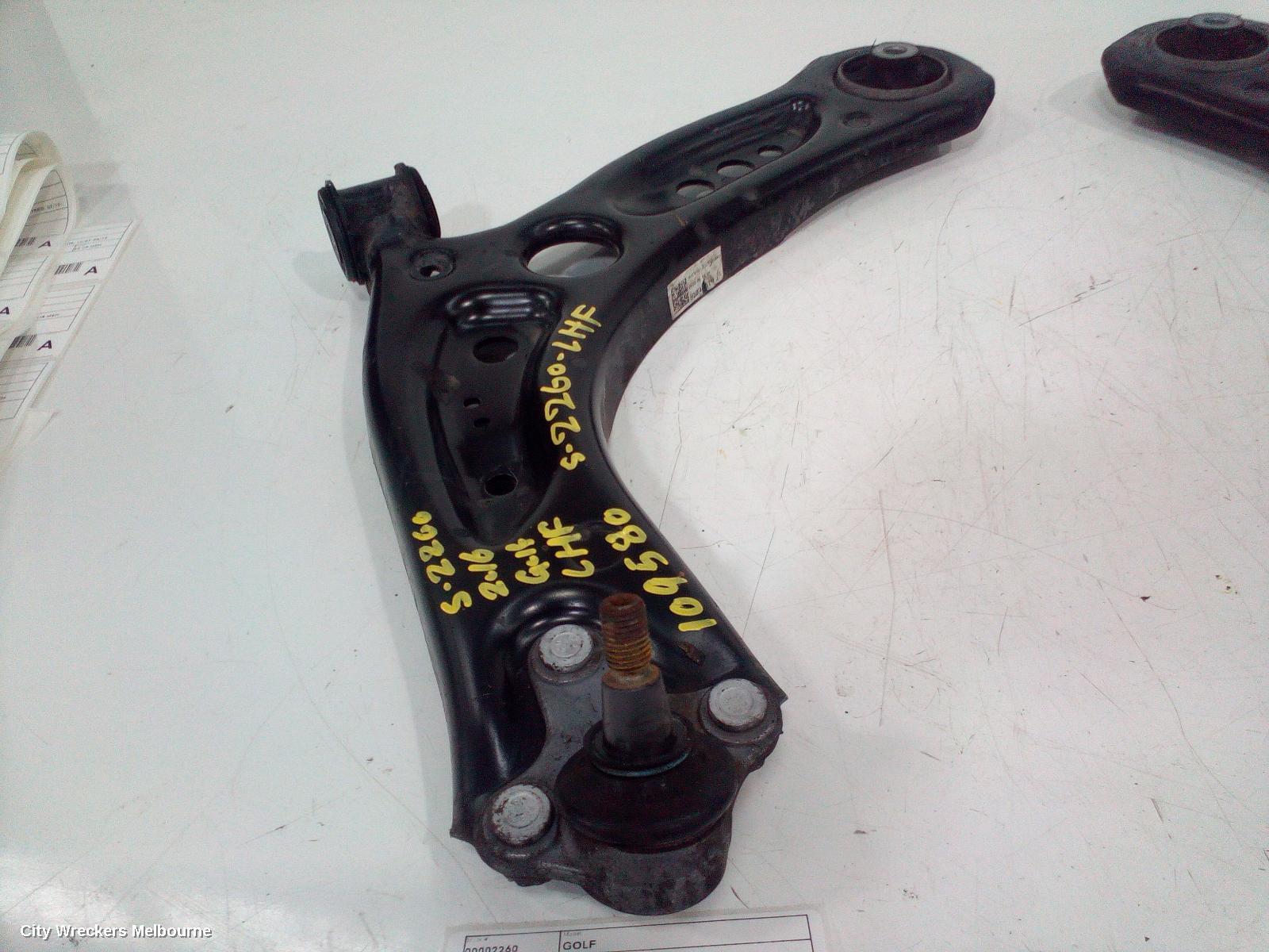 VOLKSWAGEN GOLF 2016 Left Front Lower Control Arm