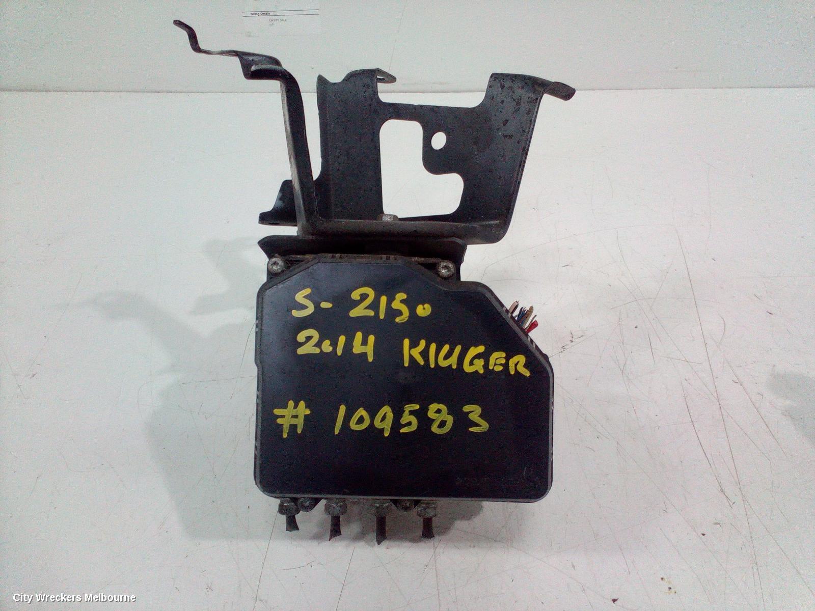 TOYOTA KLUGER 2014 Abs Pump/Modulator