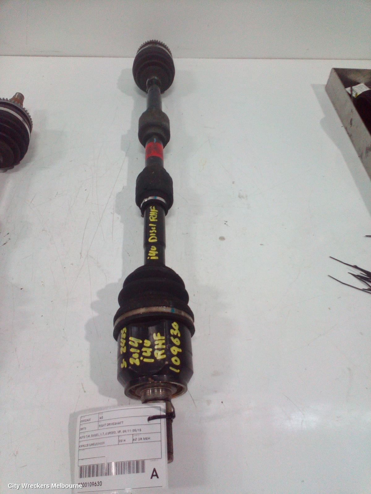 HYUNDAI I40 2014 Right Driveshaft