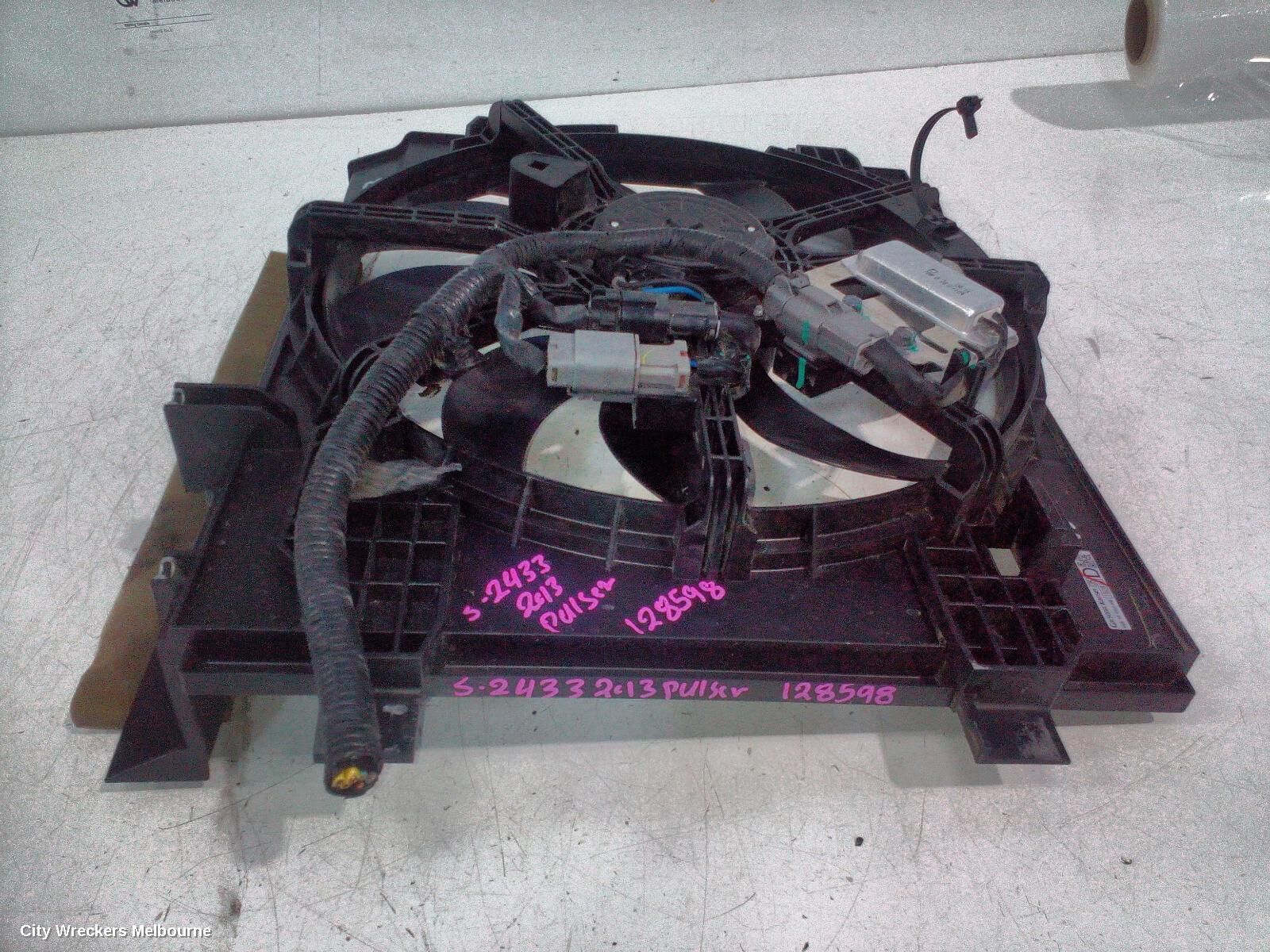 NISSAN PULSAR 2013 Fan