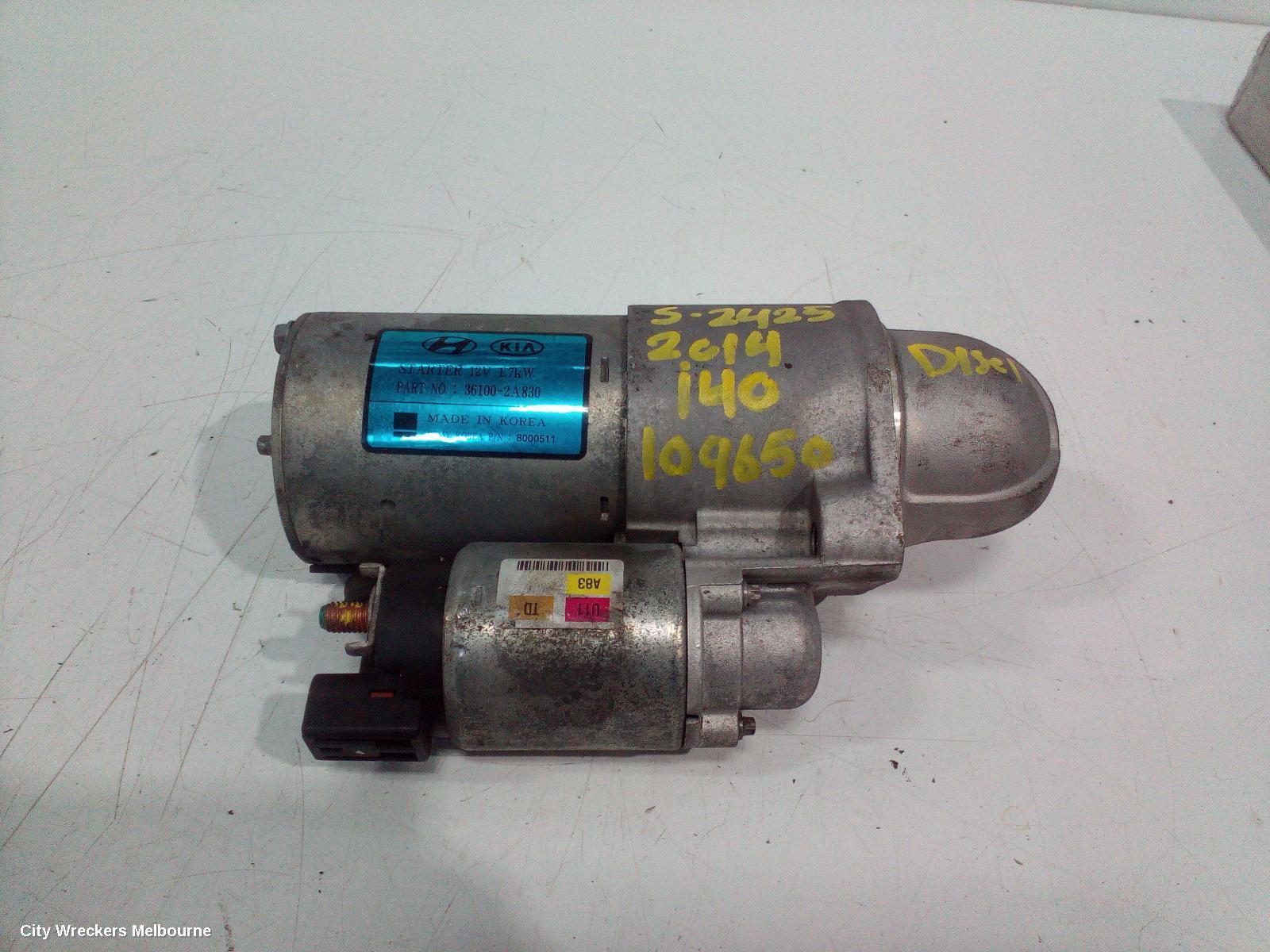 HYUNDAI I40 2014 Starter