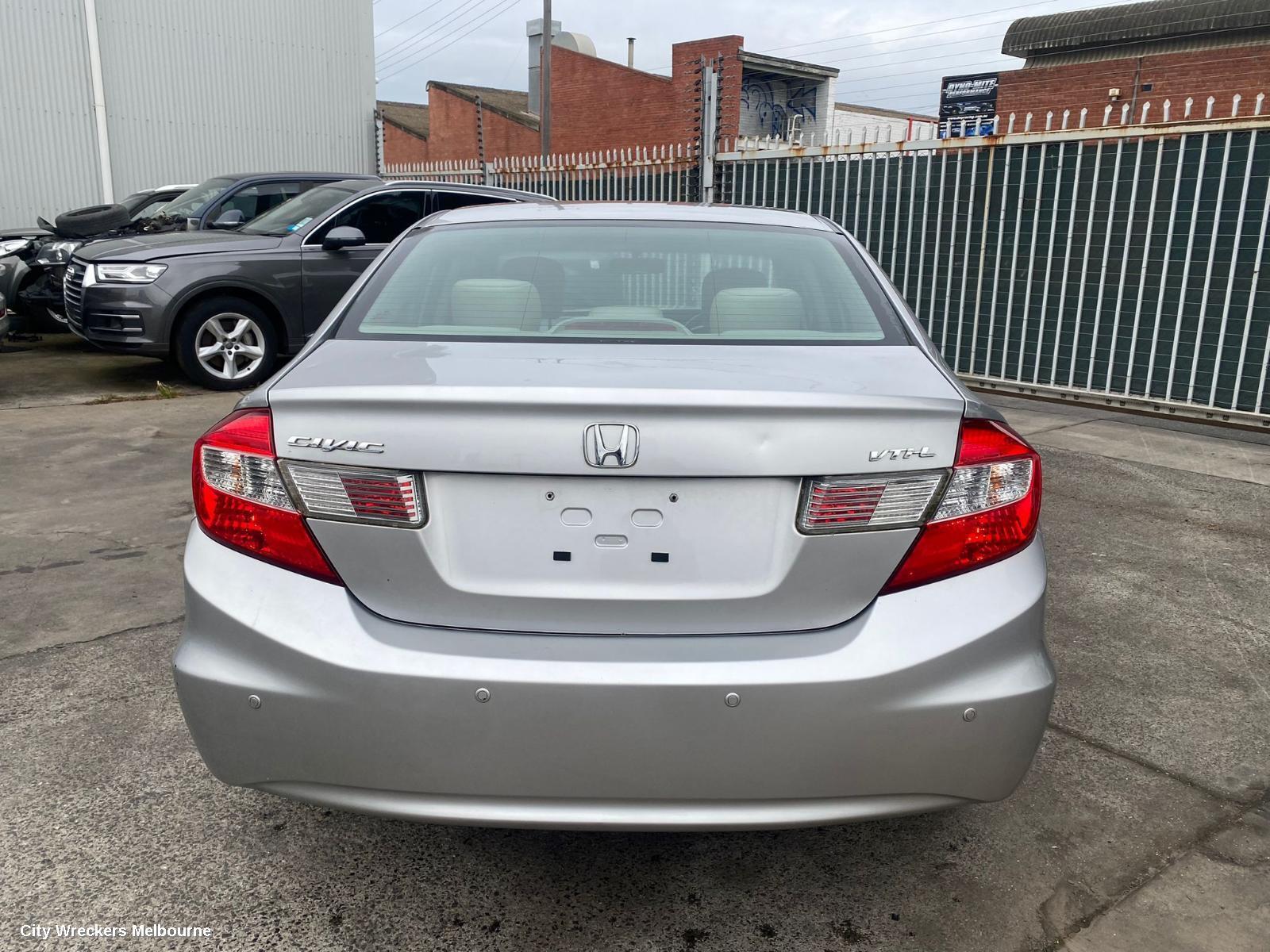 HONDA CIVIC 2012 Rear Bumper