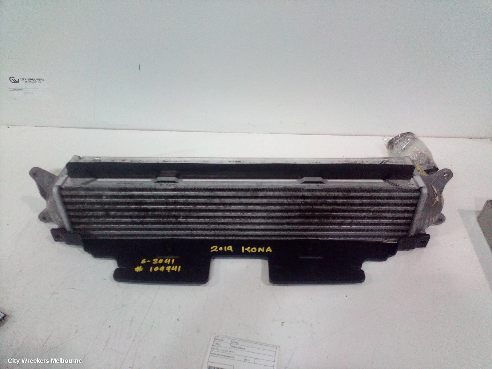HYUNDAI KONA 2019 Intercooler