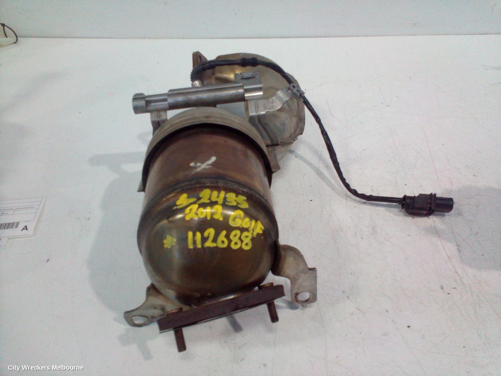 VOLKSWAGEN GOLF 2012 Catalytic Converter