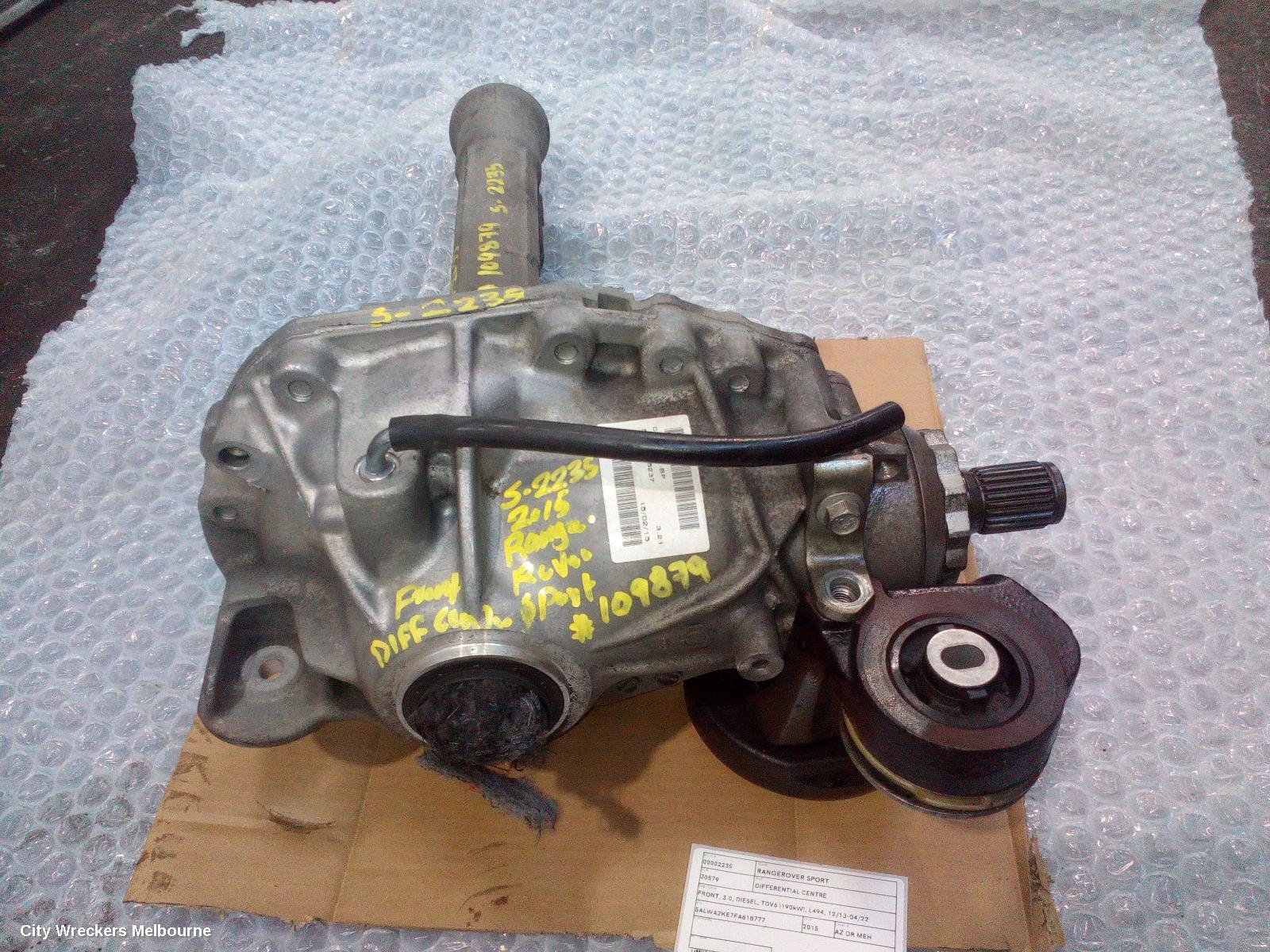 LAND ROVER RANGEROVER SPORT 2015 Differential Centre