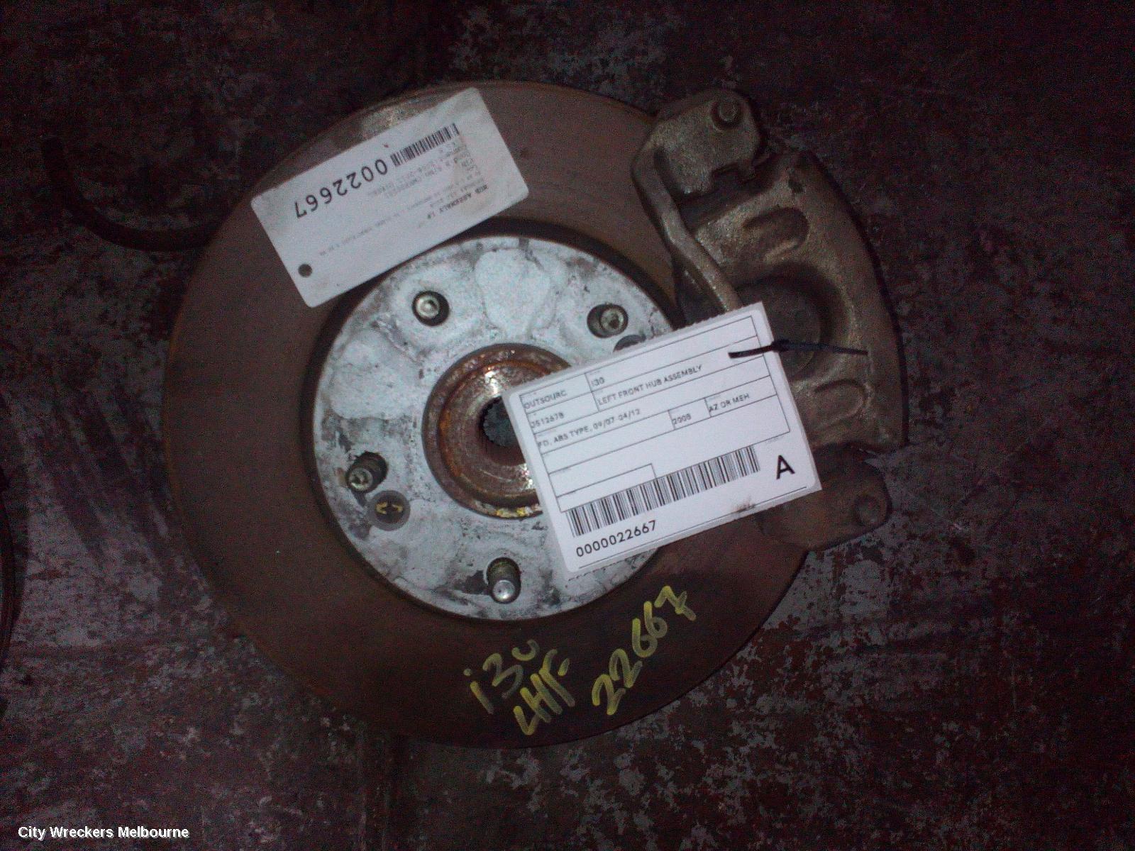 HYUNDAI I30 2008 Left Front Hub Assembly