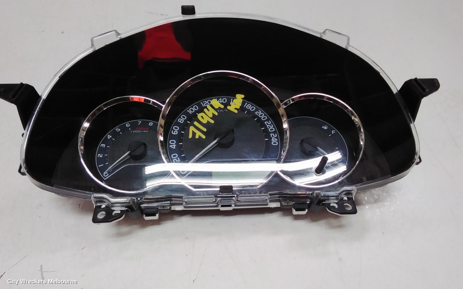 TOYOTA COROLLA 2014 Instrument Cluster