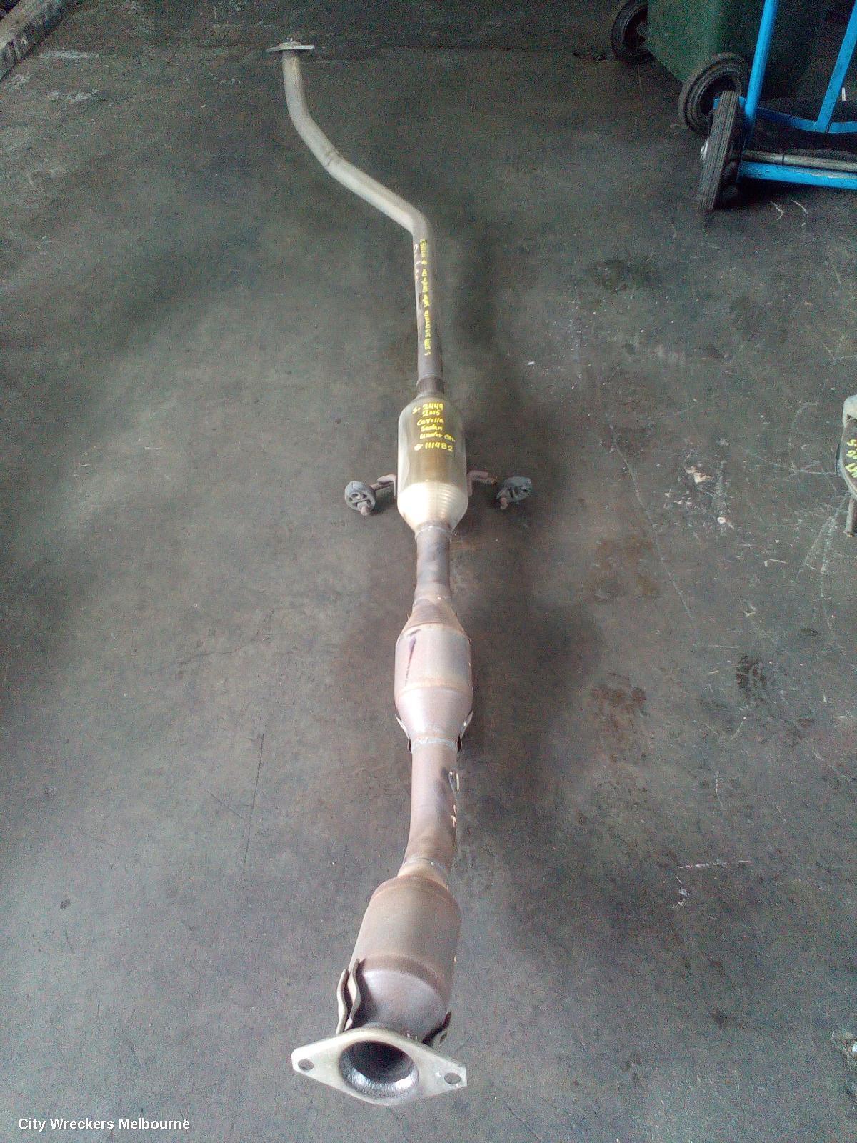 TOYOTA COROLLA 2015 Catalytic Converter