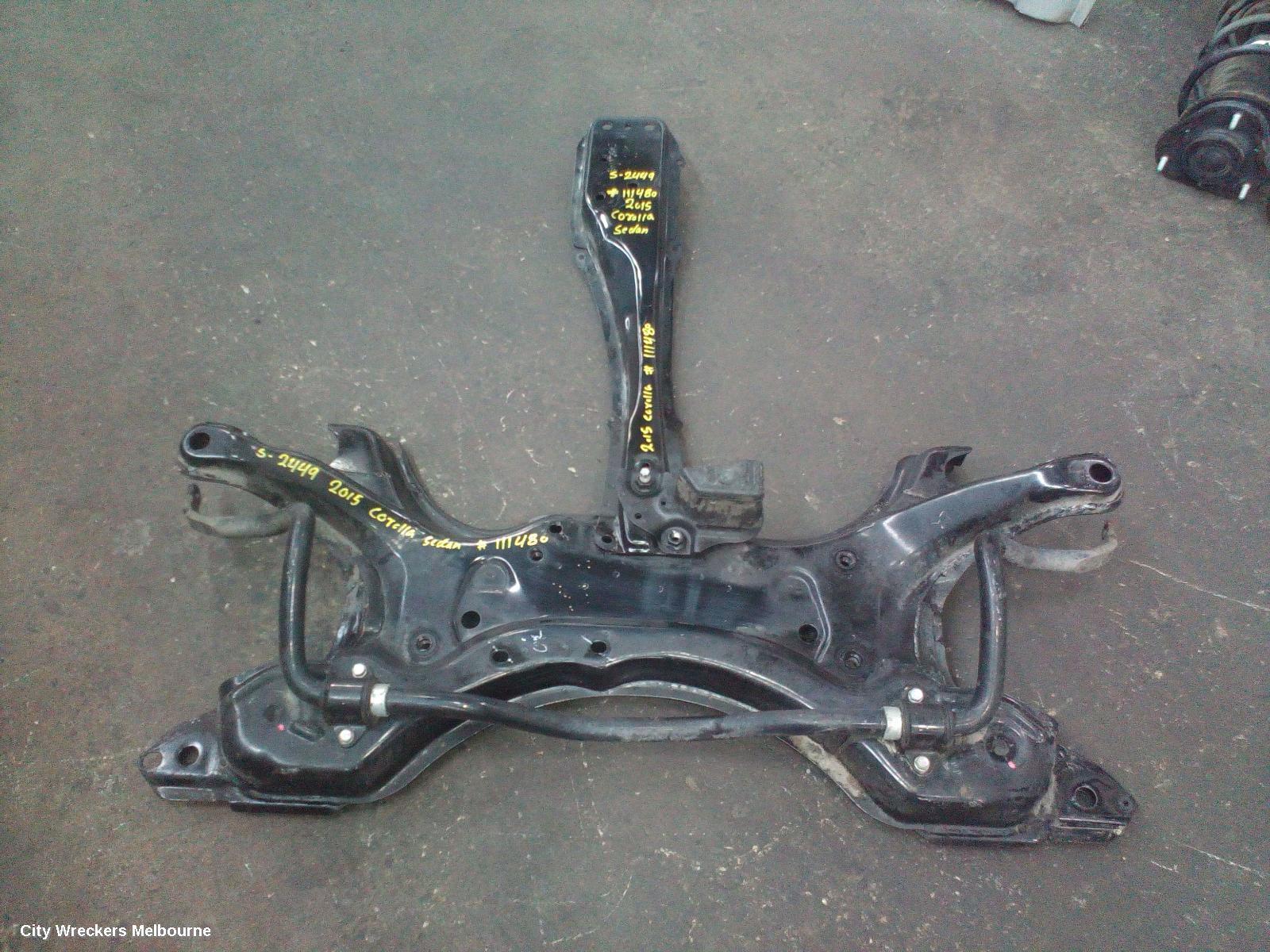 TOYOTA COROLLA 2015 Frt Xmember/Cradle