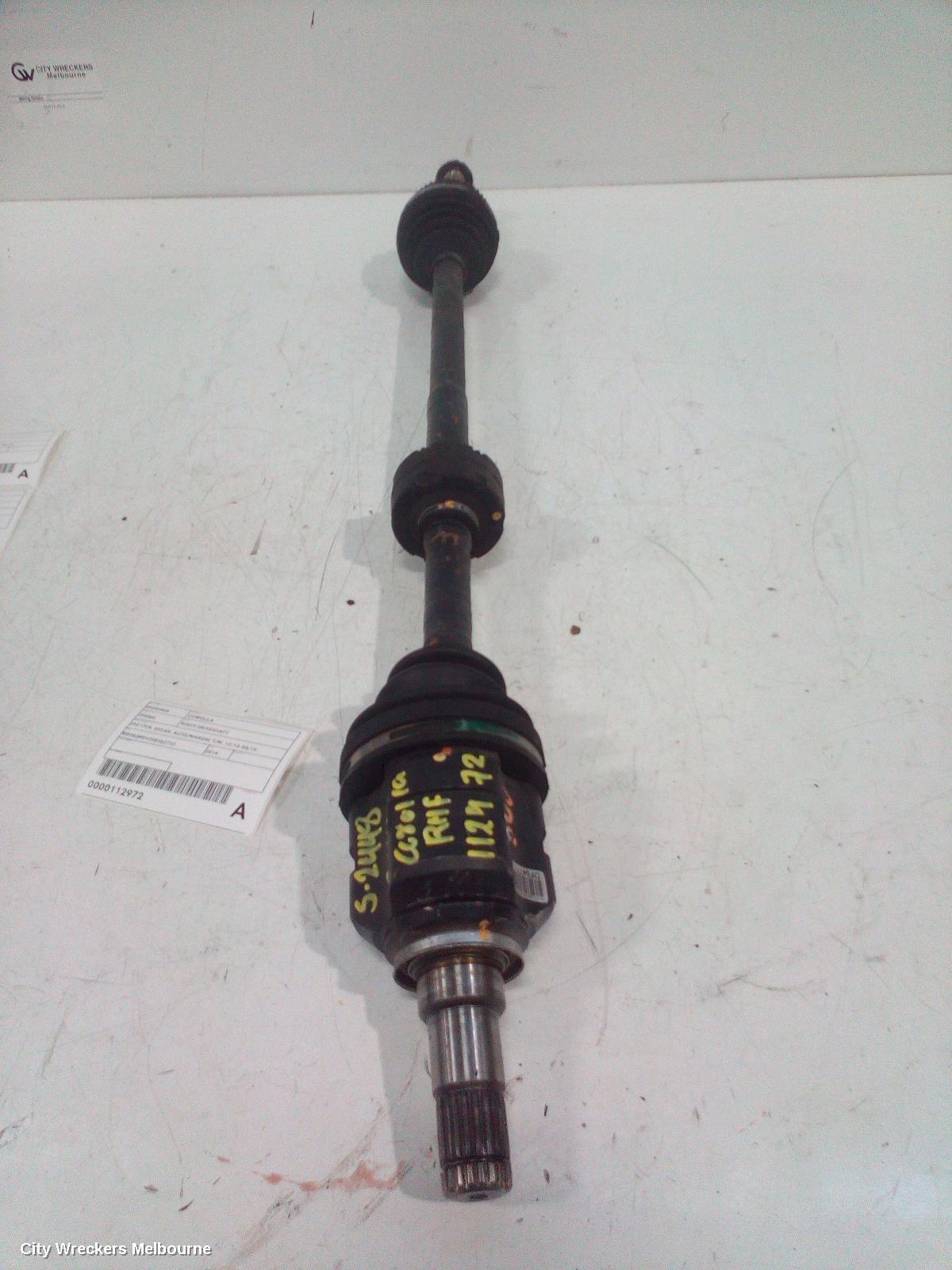 TOYOTA COROLLA 2014 Right Driveshaft