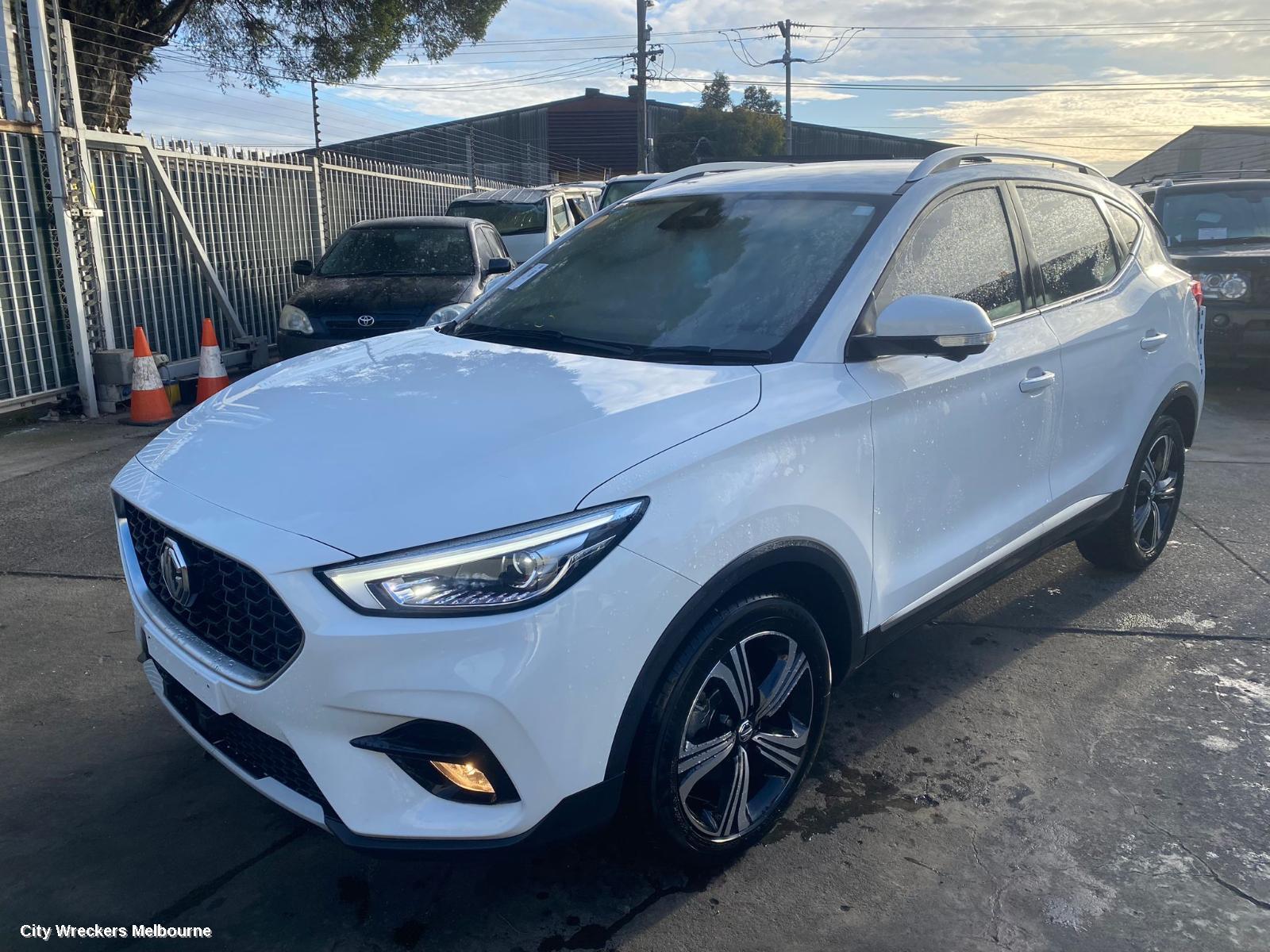 MG ZS 2022 Console