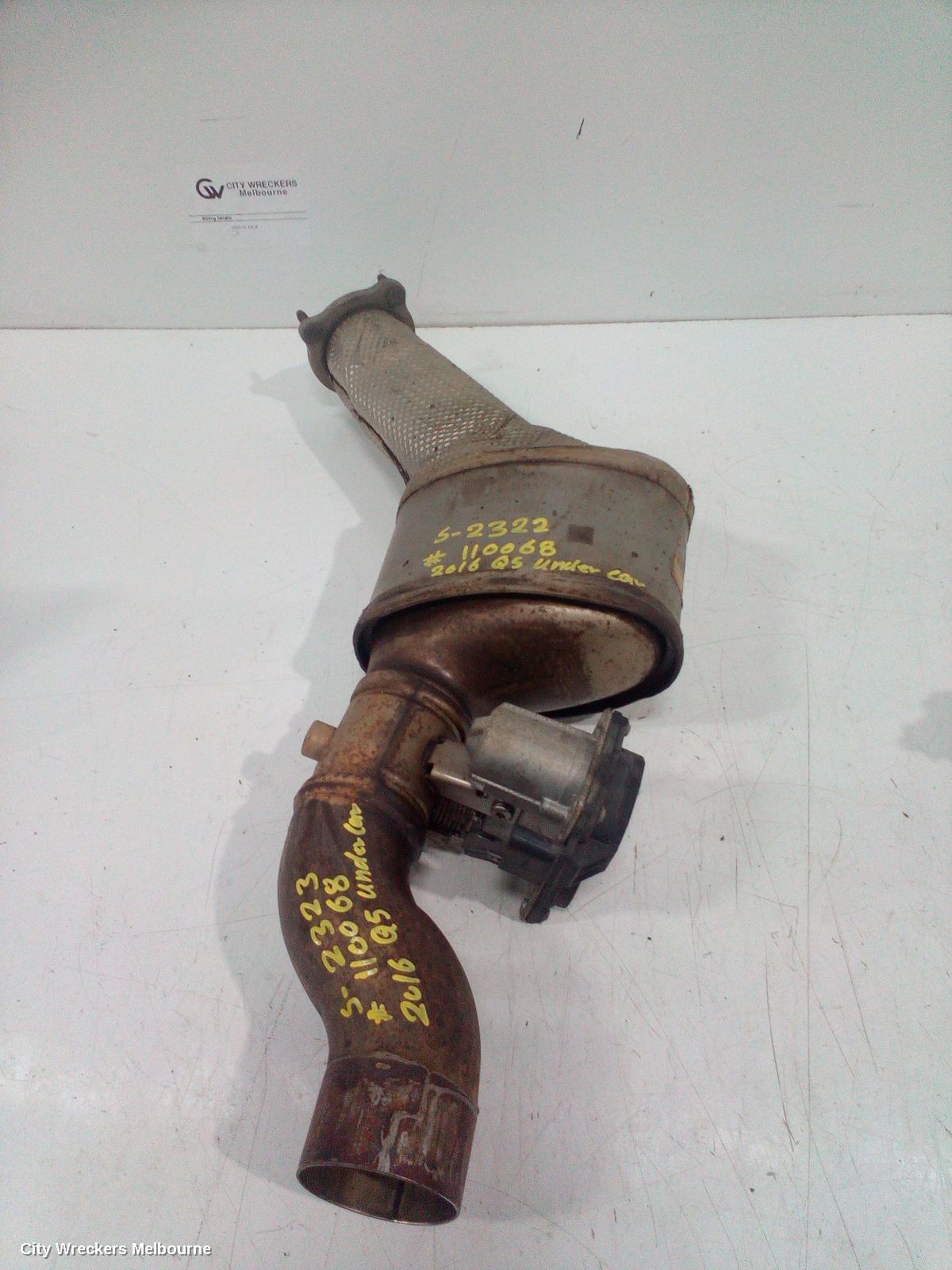 AUDI Q5 2016 Catalytic Converter