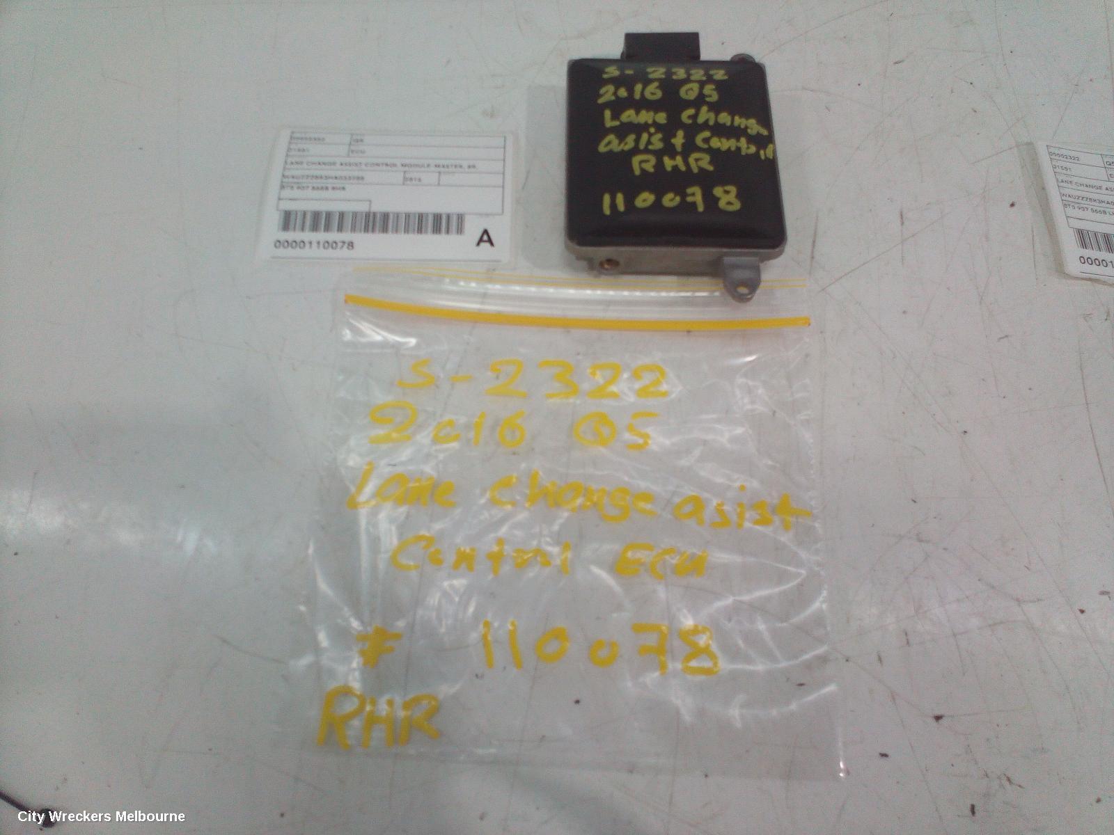 AUDI Q5 2016 Ecu