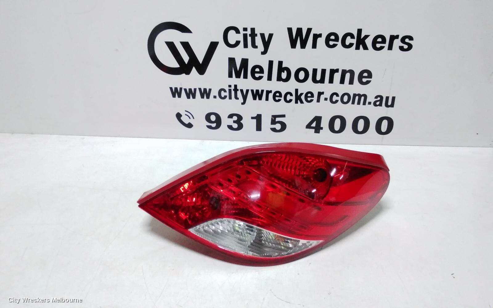 PEUGEOT 207 2011 Right Taillight
