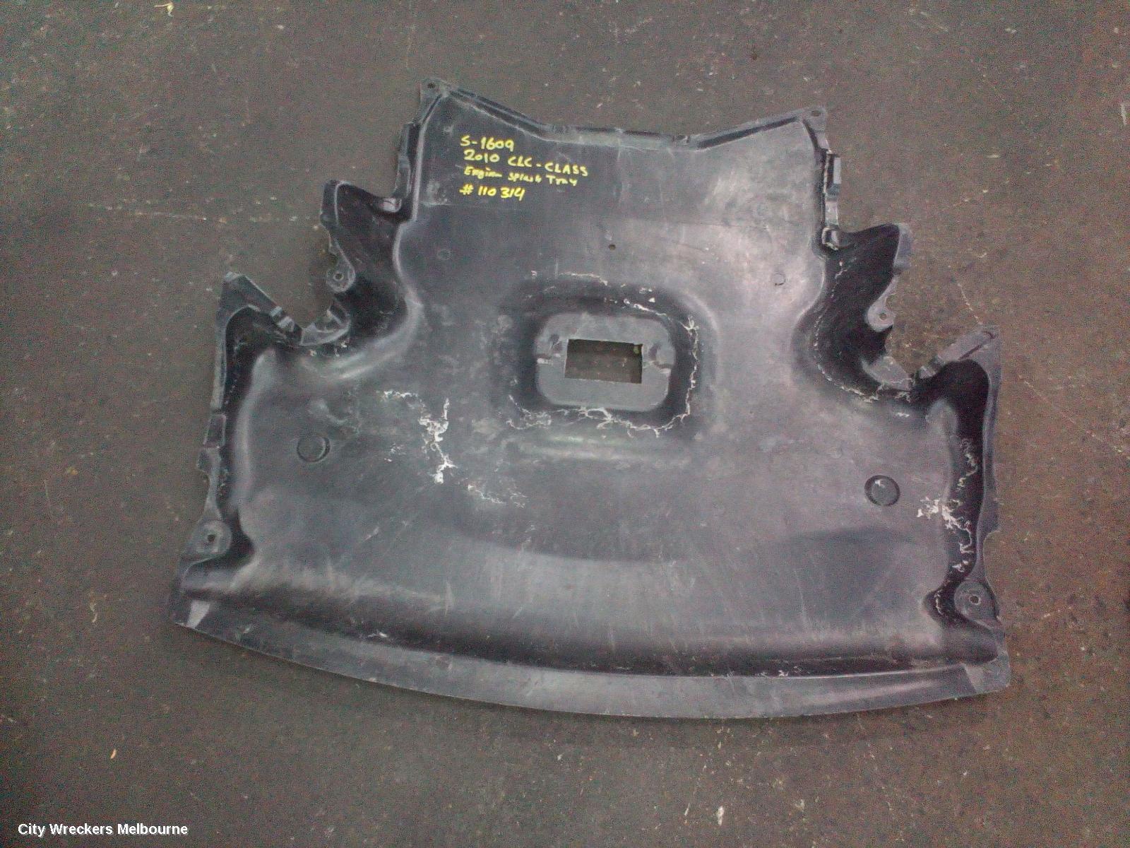 MERCEDES CLC CLASS 2010 LOWER_ENGINE_SPLASH_TRAY
