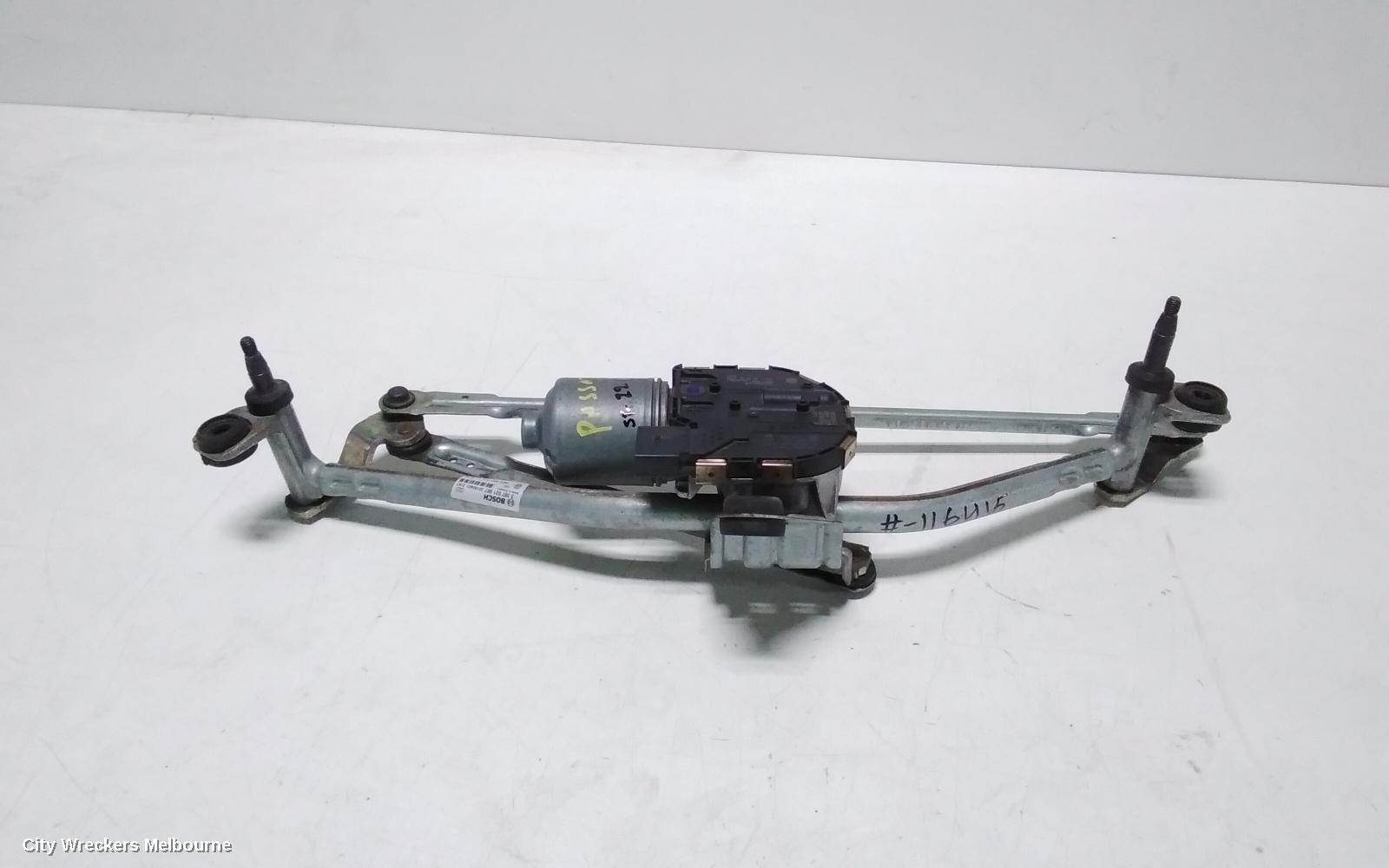 VOLKSWAGEN PASSAT 2016 Wiper Motor