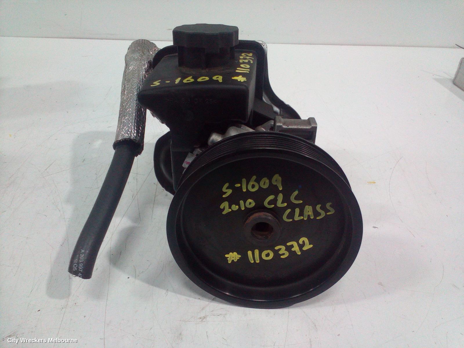 MERCEDES CLC CLASS 2010 Steering Pump