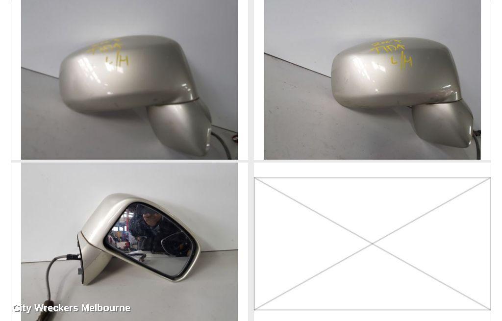 NISSAN TIIDA 2007 Left Door Mirror