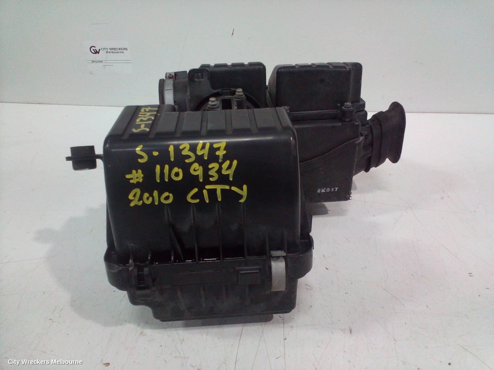 HONDA CITY 2010 Air Cleaner/Box