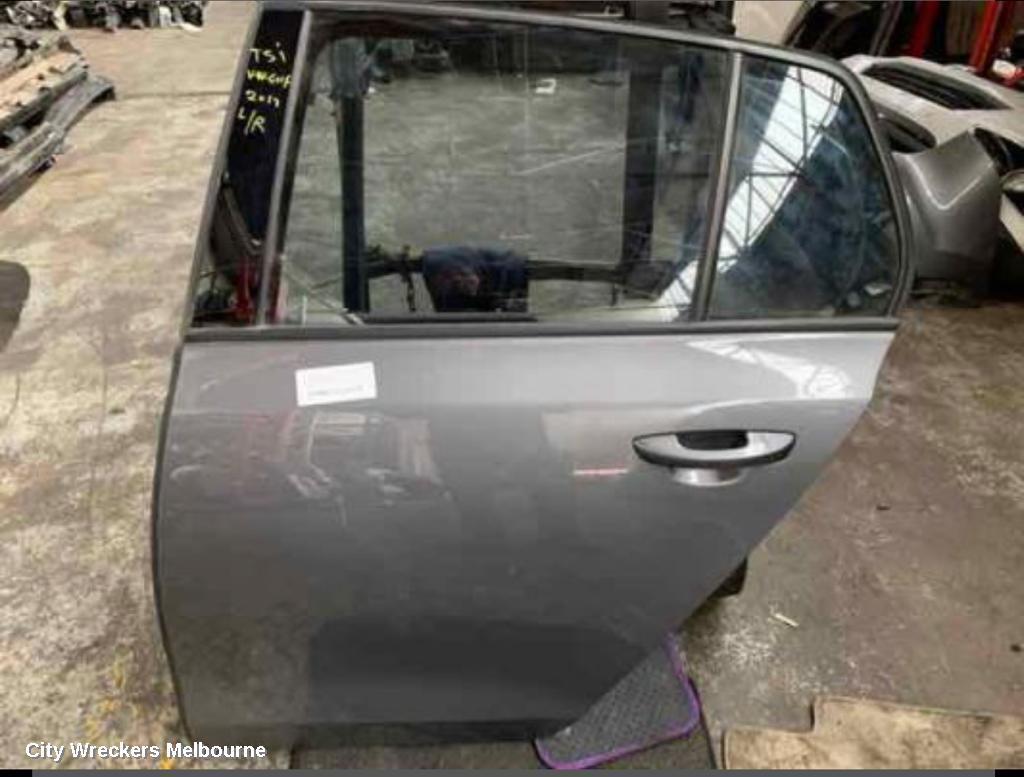 VOLKSWAGEN GOLF 2011 Left Rear Door/Sliding