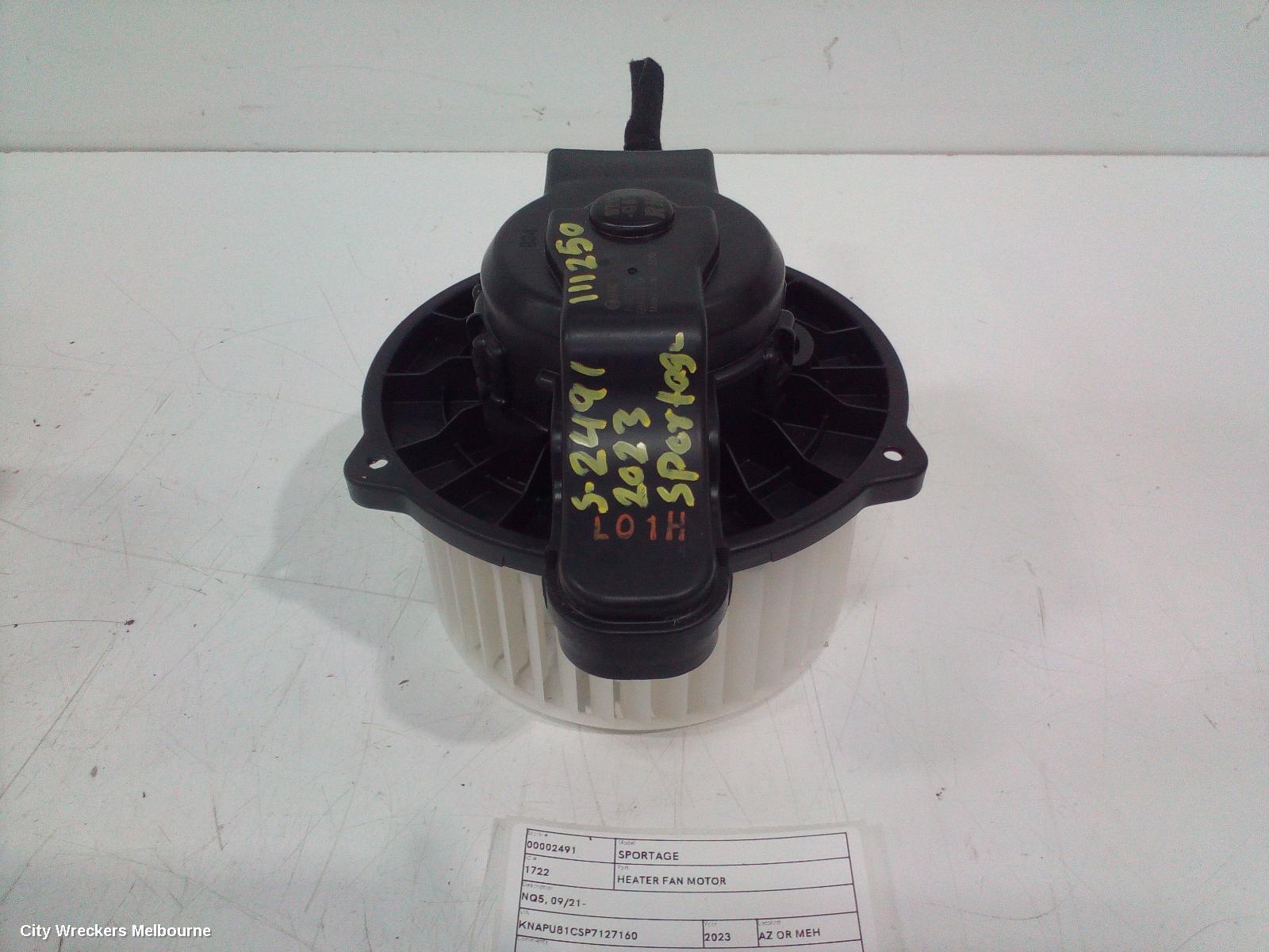 KIA SPORTAGE 2023 Heater Fan Motor