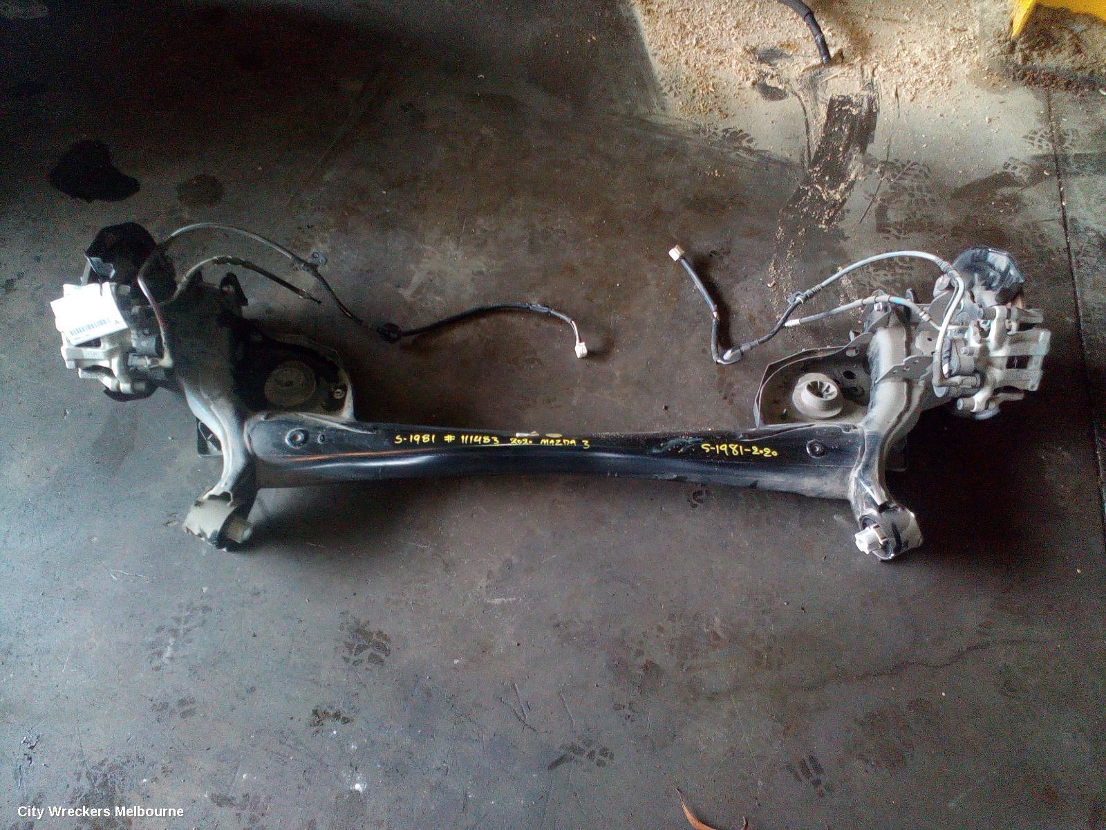 MAZDA 3 2020 R Beam/Cradle/Xmembr