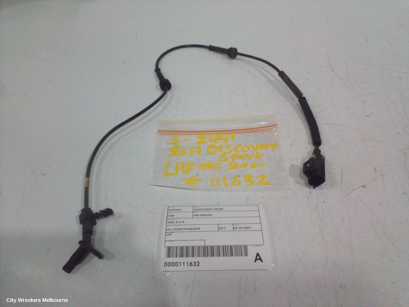 LAND ROVER DISCOVERY SPORT 2017 Abs Sensor
