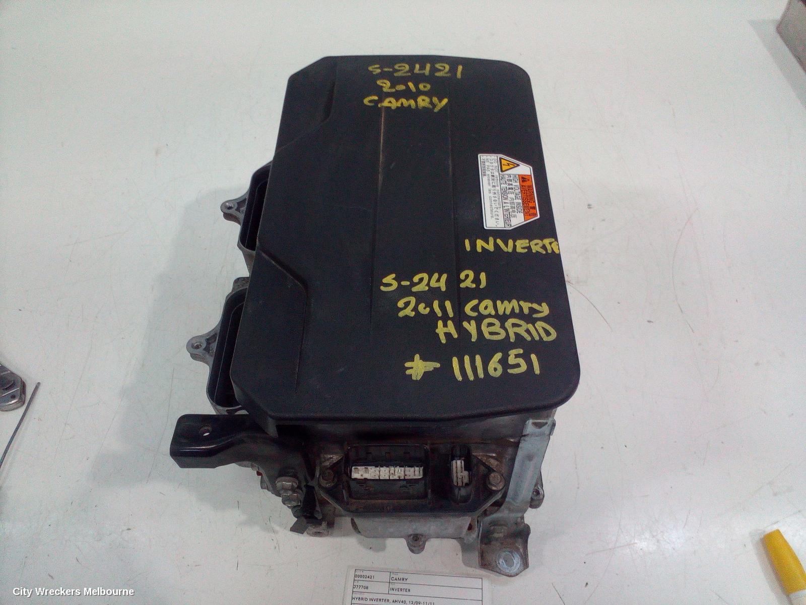 TOYOTA CAMRY 2010 Inverter