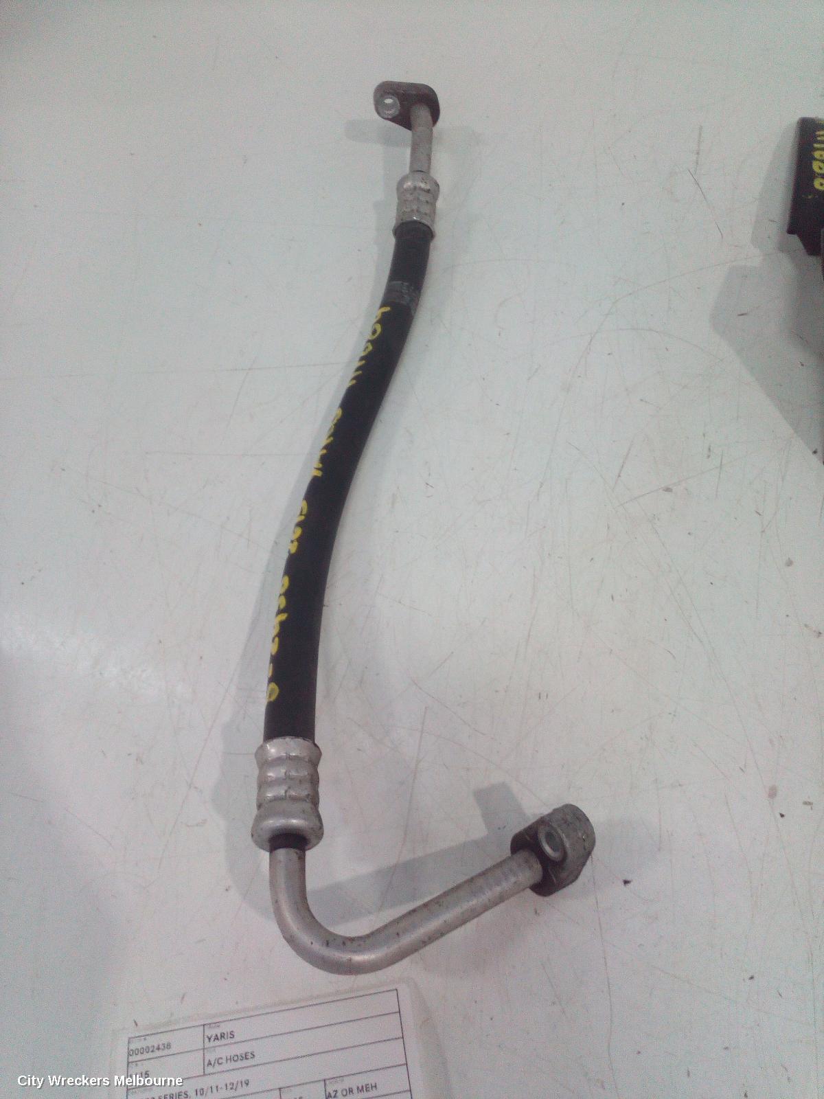 TOYOTA YARIS 2015 A/C Hoses