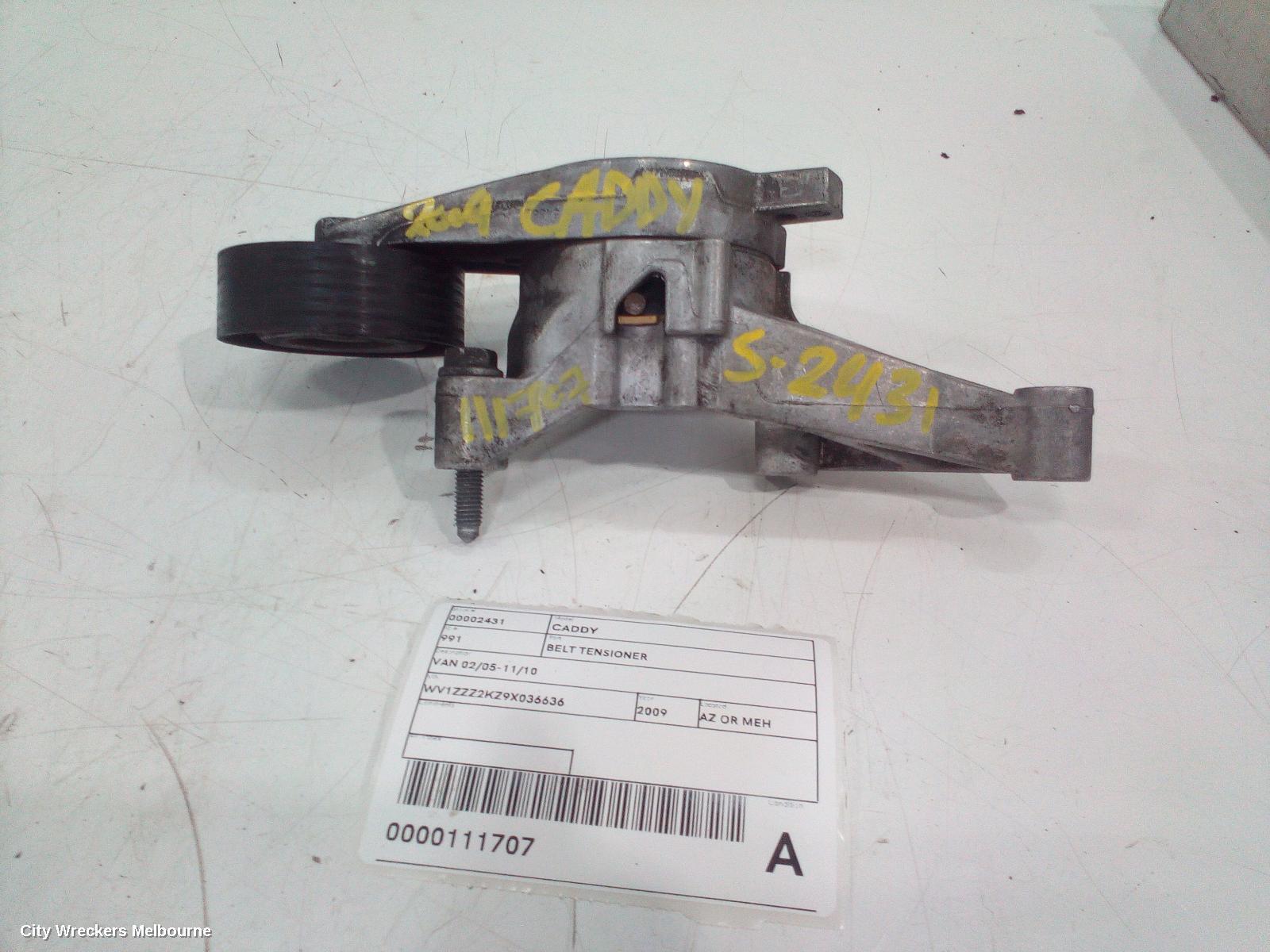 VOLKSWAGEN CADDY 2009 Belt Tensioner