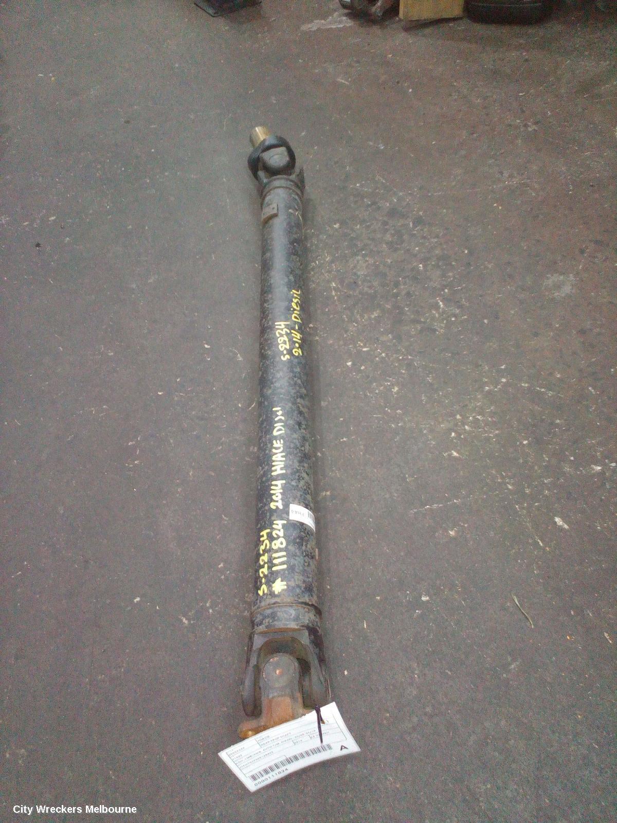 TOYOTA HIACE 2014 Rear Drive Shaft